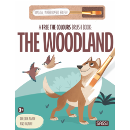 A Free the Colours Brush Book: The Woodland
