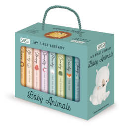 My first library. Baby animals