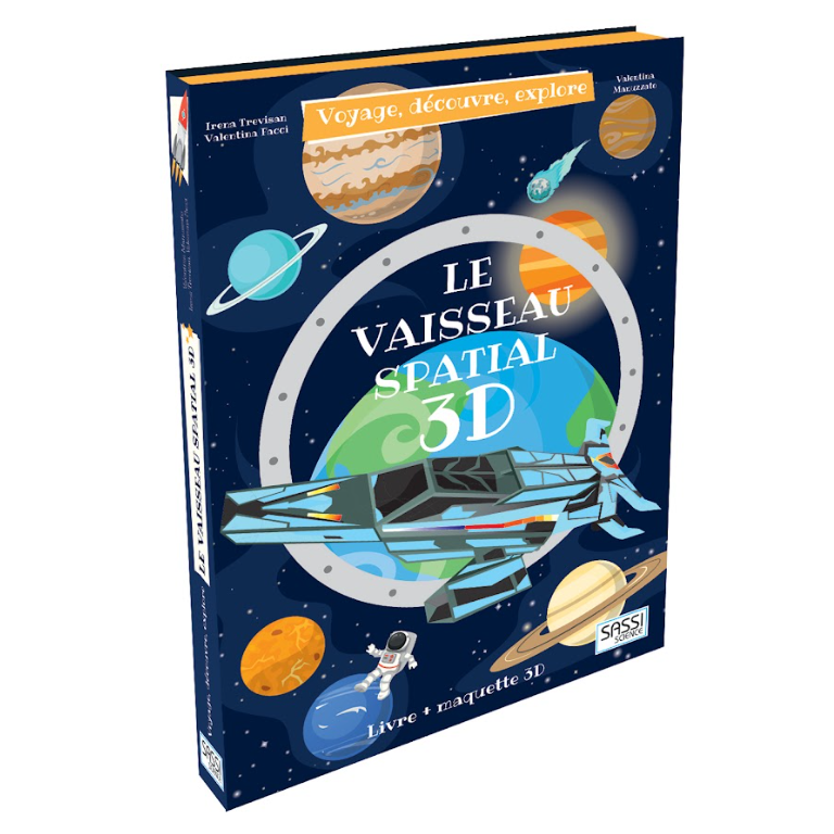 Viaggia, Conosci, Esplora. Astronave 3D
