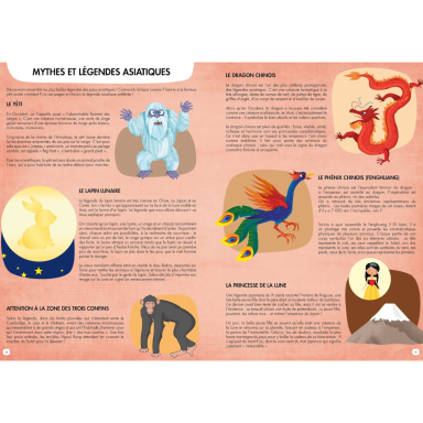 Voyage, découvre, explore. Le monde des mythes et des légendes