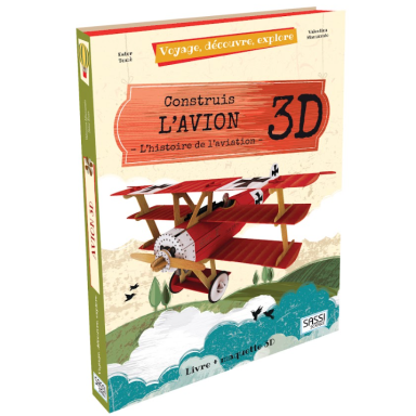 Voyage, découvre, explore. Construis l'avion 3D. L ’histoire de l'aviation