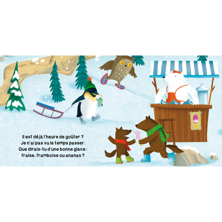 Les animaux sur la glace