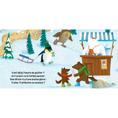 Les animaux sur la glace