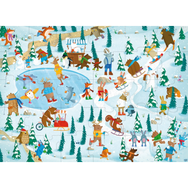 Les animaux sur la glace