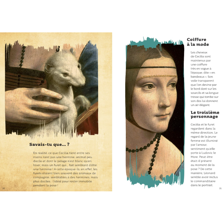 Art Treasures. Leonardo da Vinci. Mona Lisa