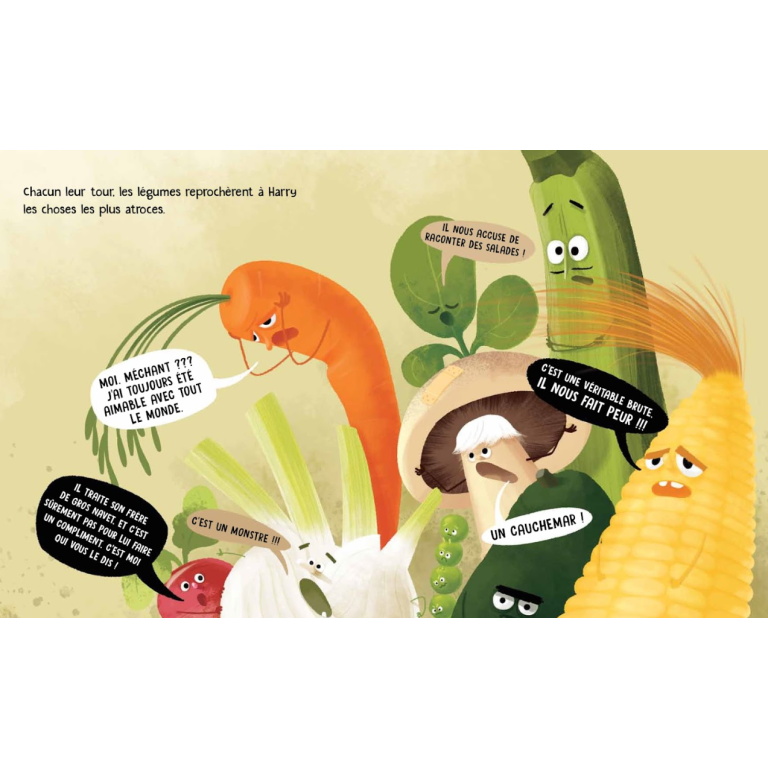 Légumes en colère