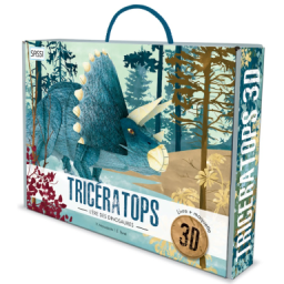 Le tricératops 3D. L'ère des dinosaures