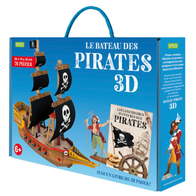 Le bateau des pirates 3D