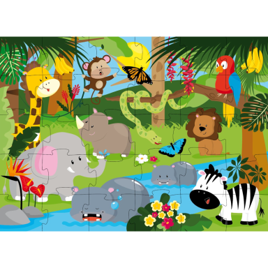 Les animaux de la jungle