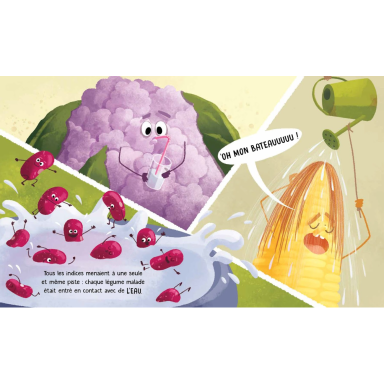 Légumes en colère. L'usine des choses inutiles