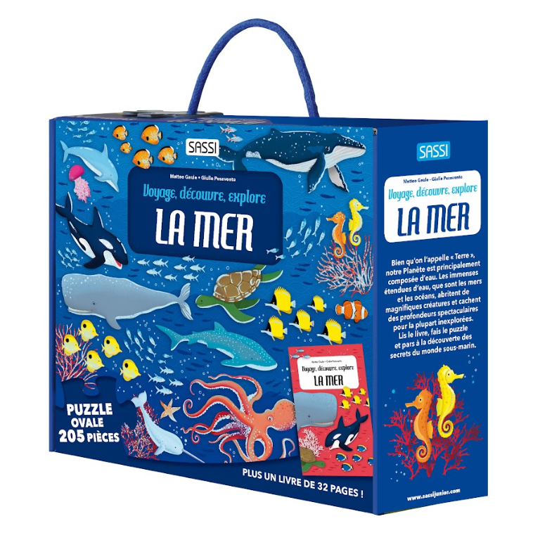 Voyage, découvre, explore. La mer