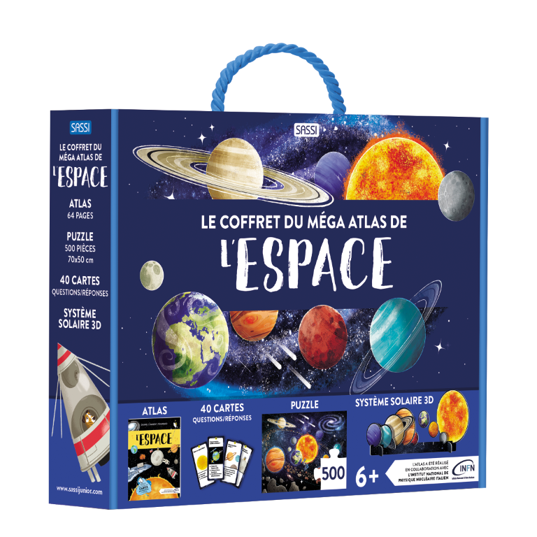 Le coffret du méga atlas de l'Espace