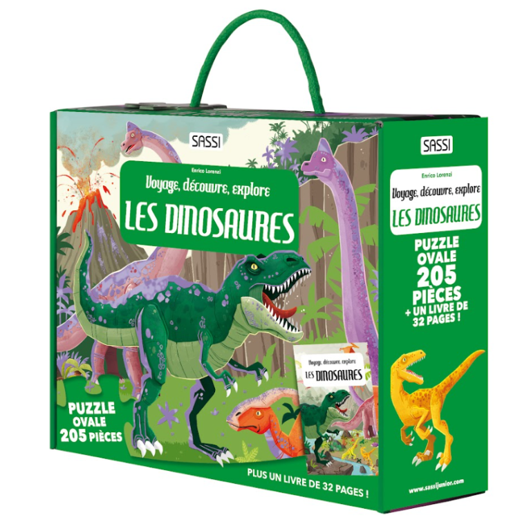 Voyage, découvre, explore. Les dinosaures