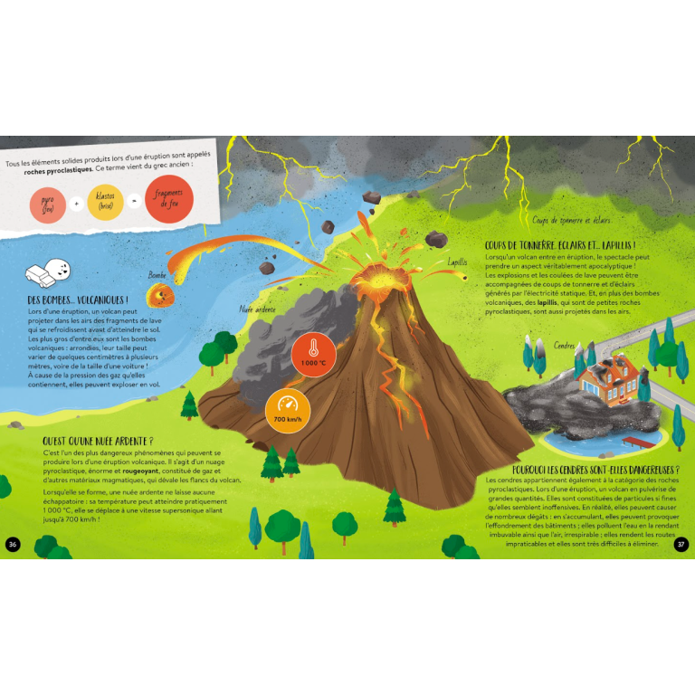 Quoi, Comment, Pourquoi. Les Volcans