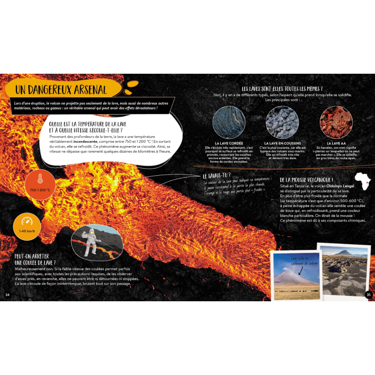 Quoi, Comment, Pourquoi. Les Volcans