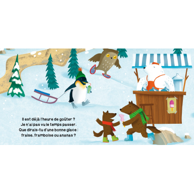 Les animaux sur la glace