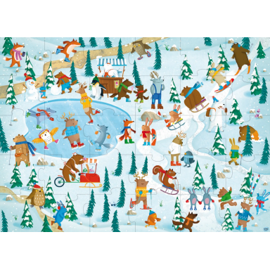 Les animaux sur la glace