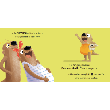 Petite loutre va avoir un petit frère (Outlet)