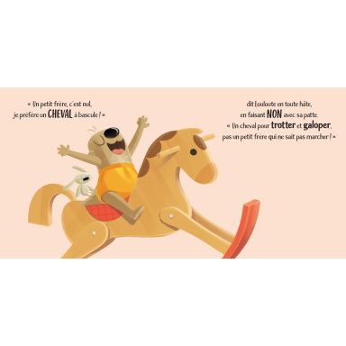 Petite loutre va avoir un petit frère (Outlet)