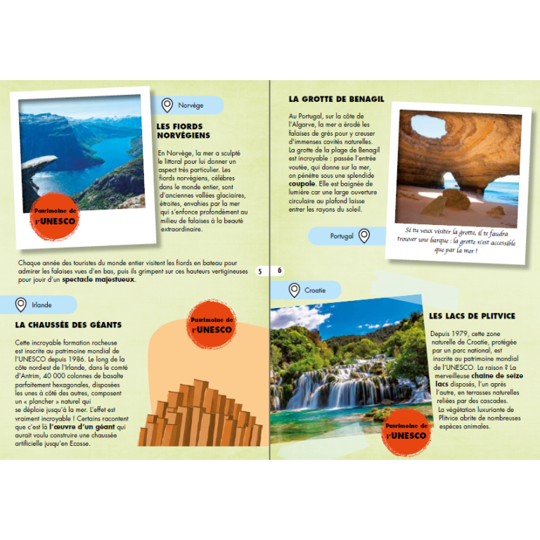 Voyage, découvre, explore. Les merveilles de la nature