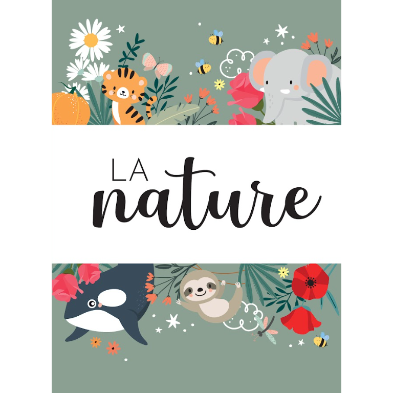 Mes premières cartes. La nature