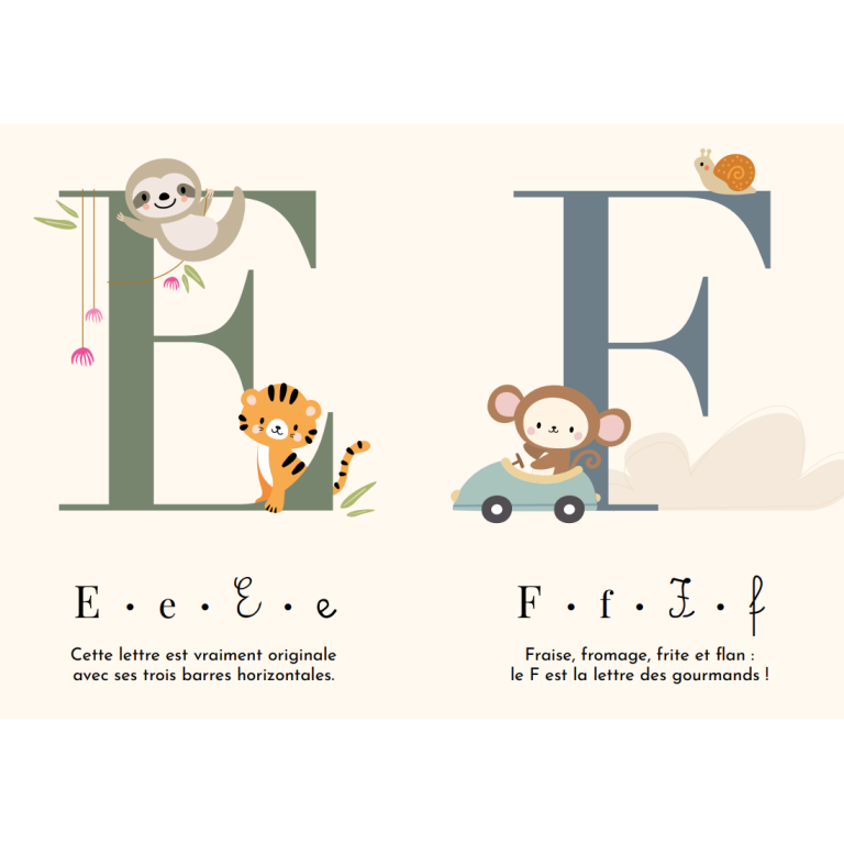 Mes premières cartes. L'alphabet