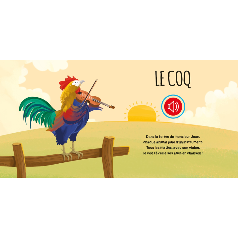 Livre sonore. La ferme