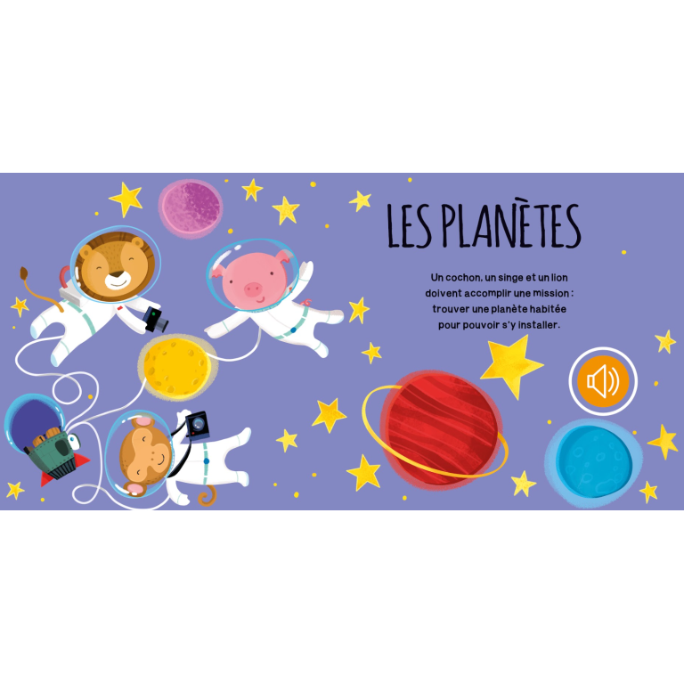 Livre sonore. L'espace