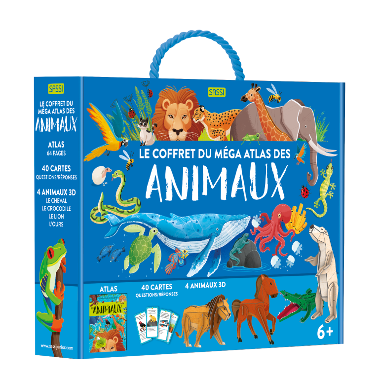 Le coffret du méga atlas des animaux