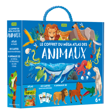 Le coffret du méga atlas des animaux