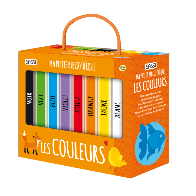 Ma petite bibliothèque. Les couleurs