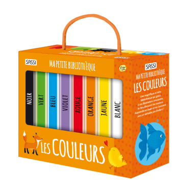 Ma petite bibliothèque. Les couleurs
