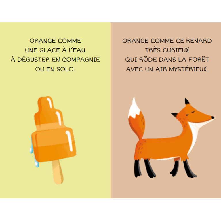 Ma petite bibliothèque. Les couleurs