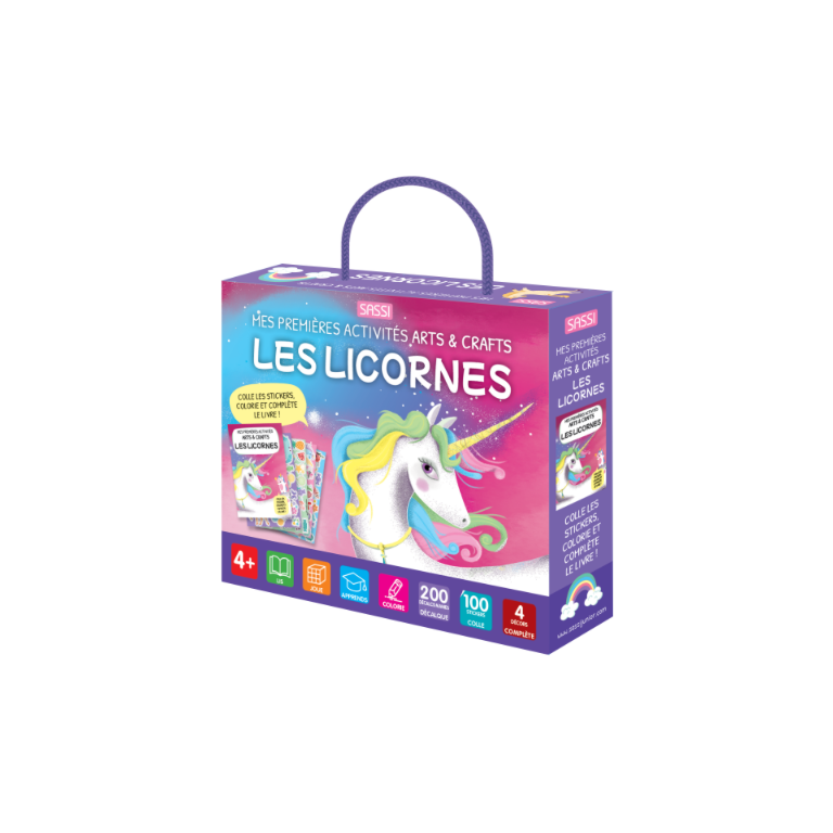 Mes premières activités arts & crafts. Les licornes