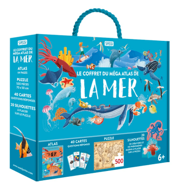 Le coffret du méga atlas de la mer