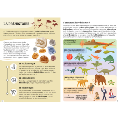 Voyage, découvre, explore. La préhistoire