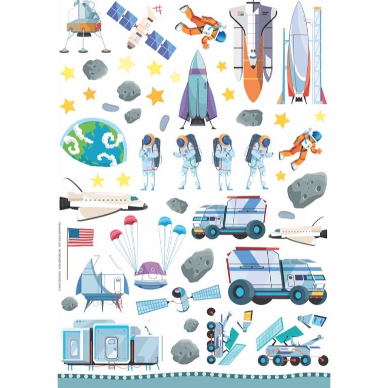 Mes premières activités arts & crafts. L'espace