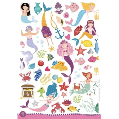 Mes premières activités arts & crafts. Les sirènes