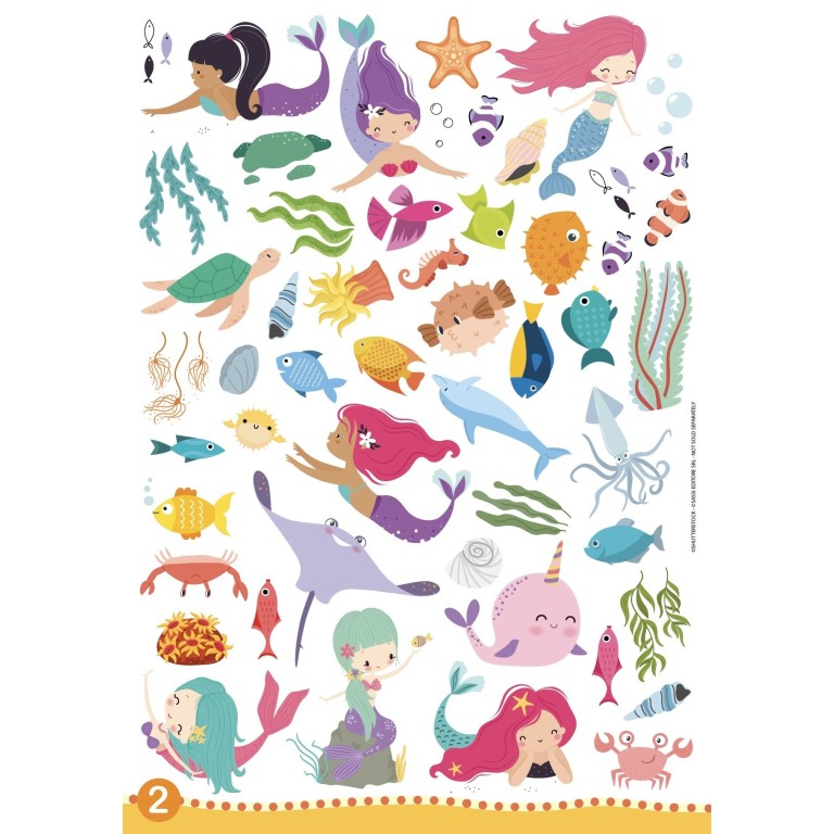 Mes premières activités arts & crafts. Les sirènes