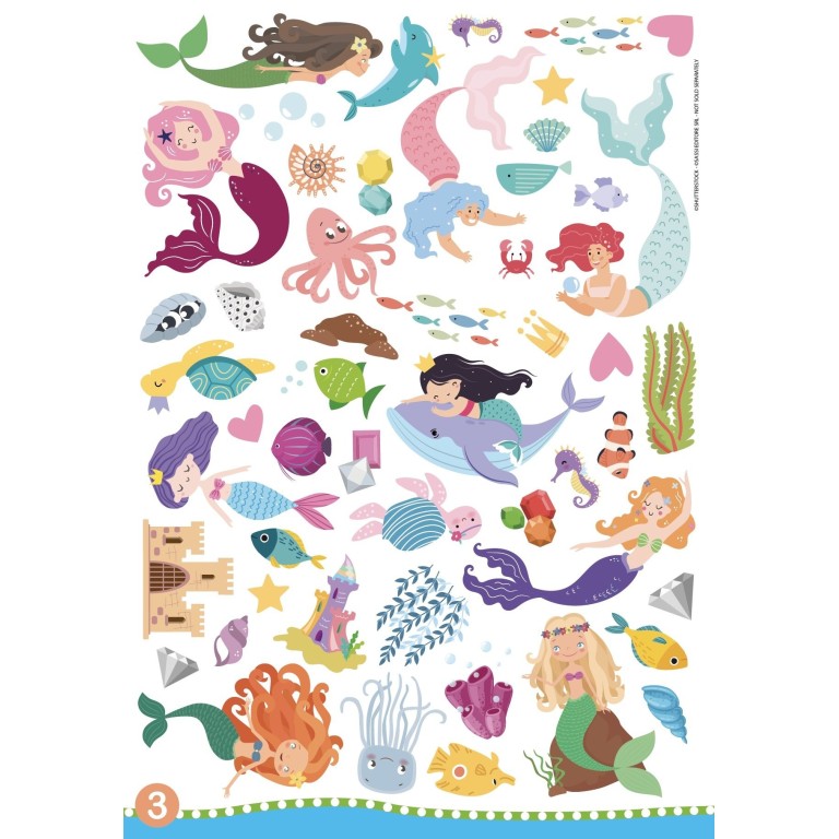 Mes premières activités arts & crafts. Les sirènes