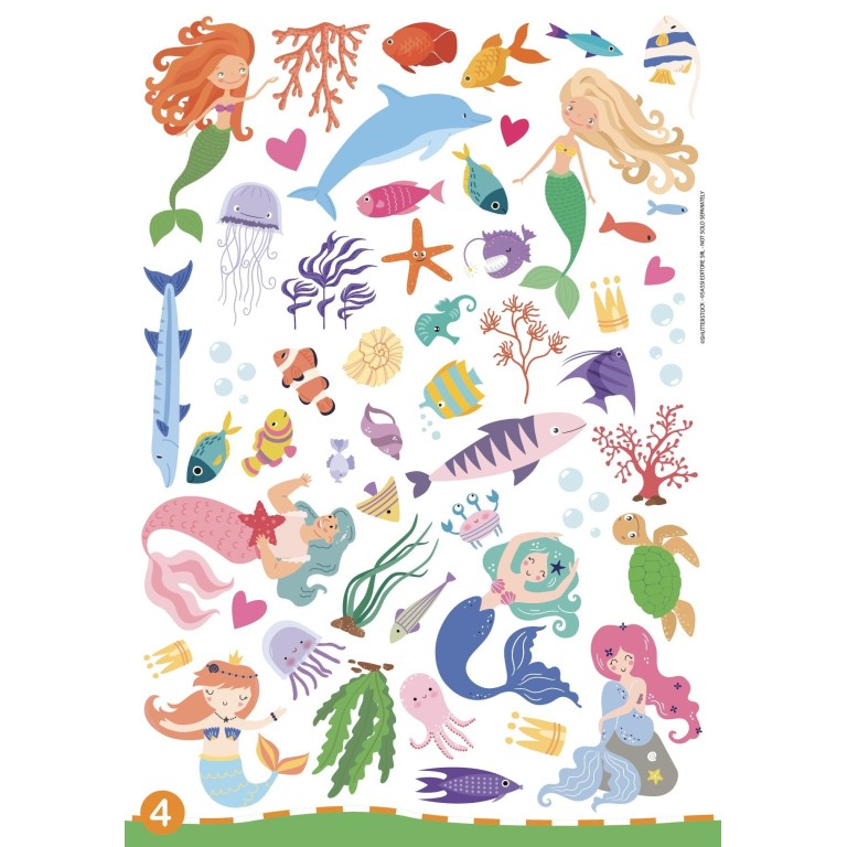 Mes premières activités arts & crafts. Les sirènes