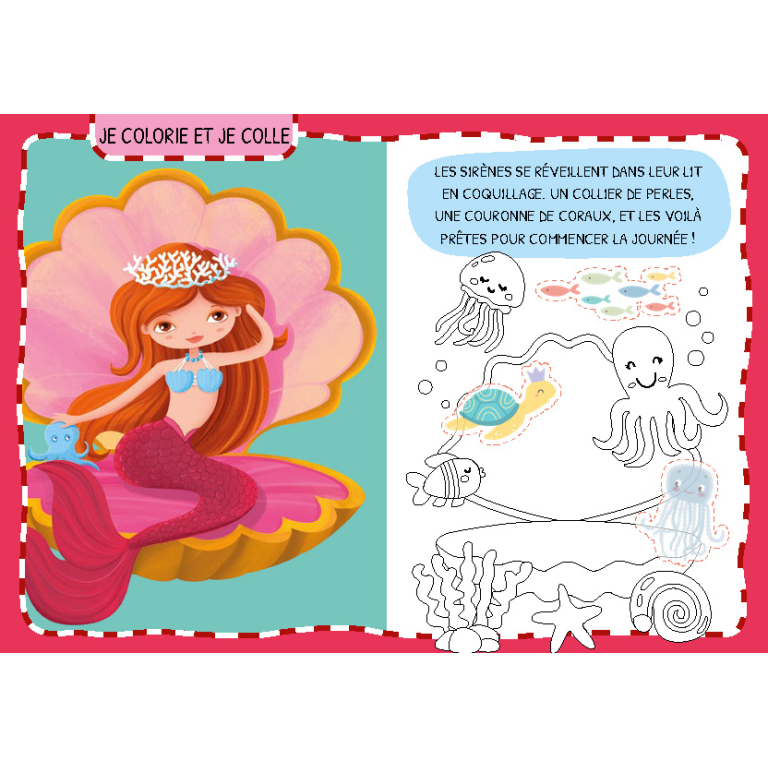 Mes premières activités arts & crafts. Les sirènes