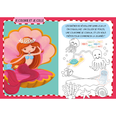 Mes premières activités arts & crafts. Les sirènes