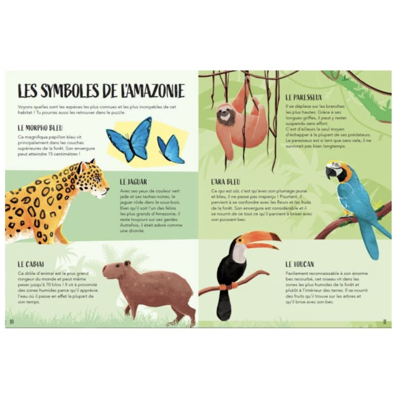 La planète en danger. L'amazonie (Outlet)