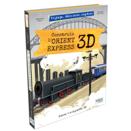 Voyage, découvre, explore. Construis l'Orient Express 3D