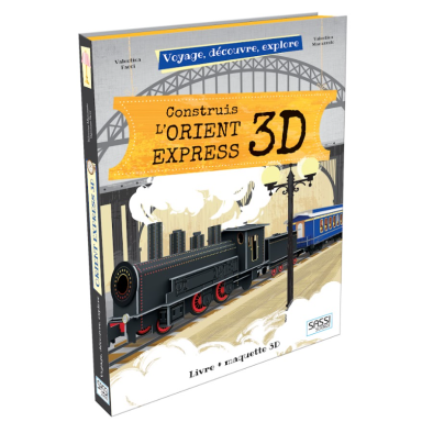 Voyage, découvre, explore. Construis l'Orient Express 3D