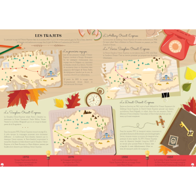 Voyage, découvre, explore. Construis l'Orient Express 3D