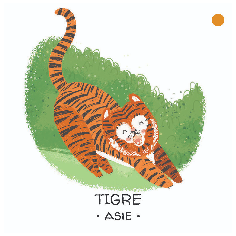 Protégeons les animaux. La forêt