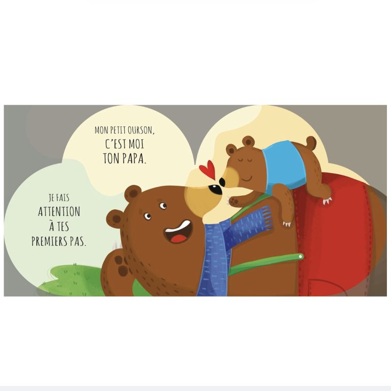 Livres en forme. L'amour d'un papa