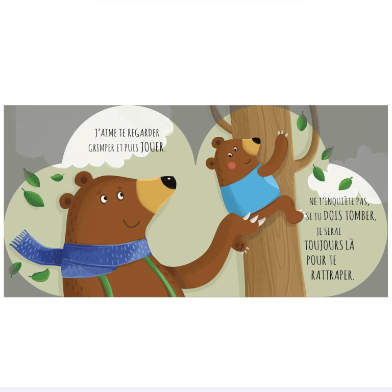 Livres en forme. L'amour d'un papa